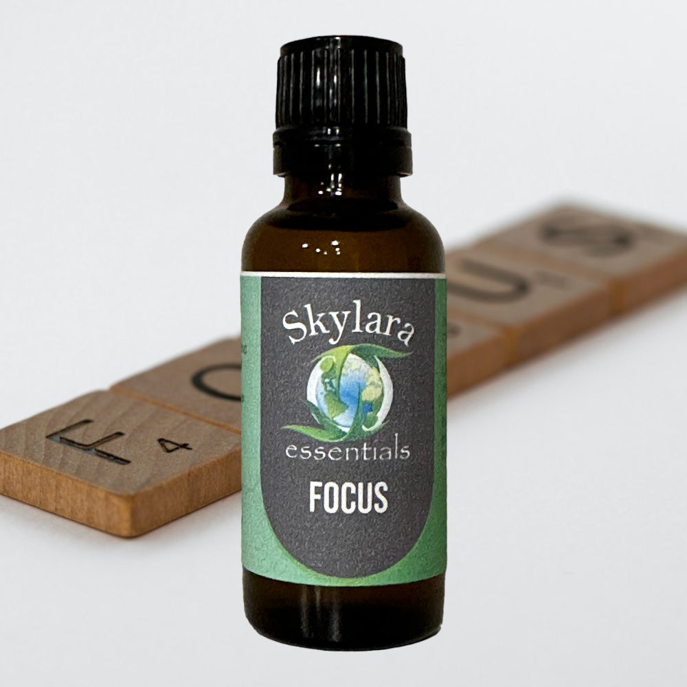 Focus - Organic Essential Oil Blend (Clarity Enhancing)
