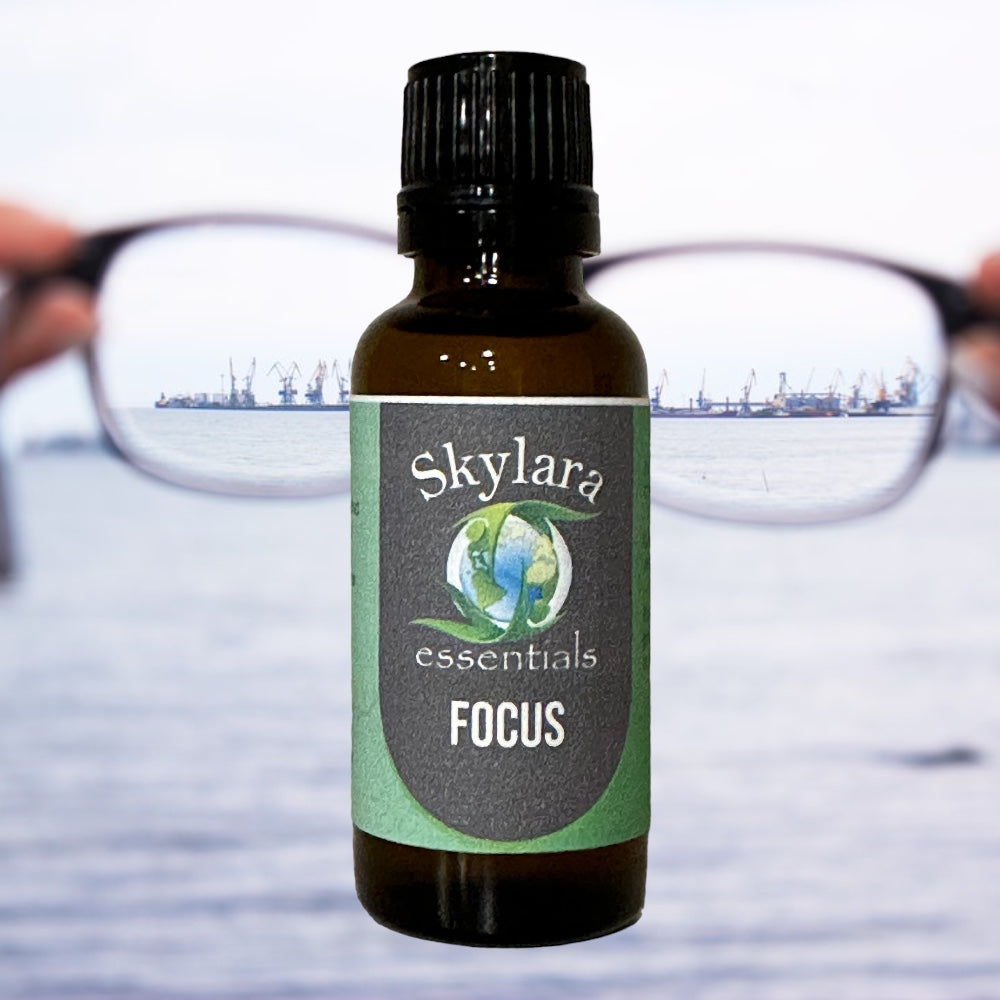 Focus - Organic Essential Oil Blend (Clarity Enhancing)