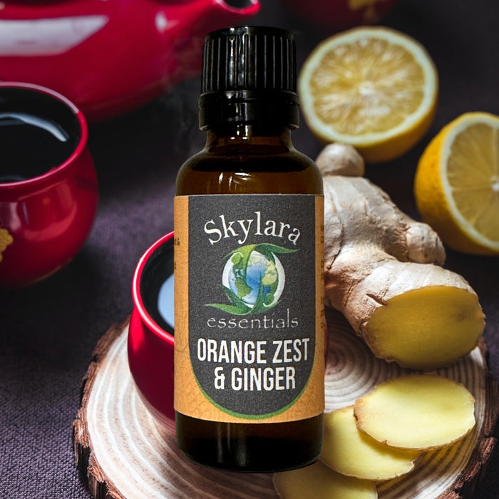 Orange Zest & Ginger Essential Oil Blend