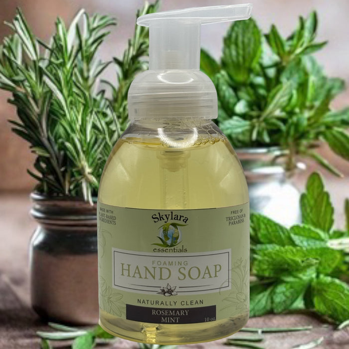 Foaming Hand Soap  10oz. Rosemary Mint