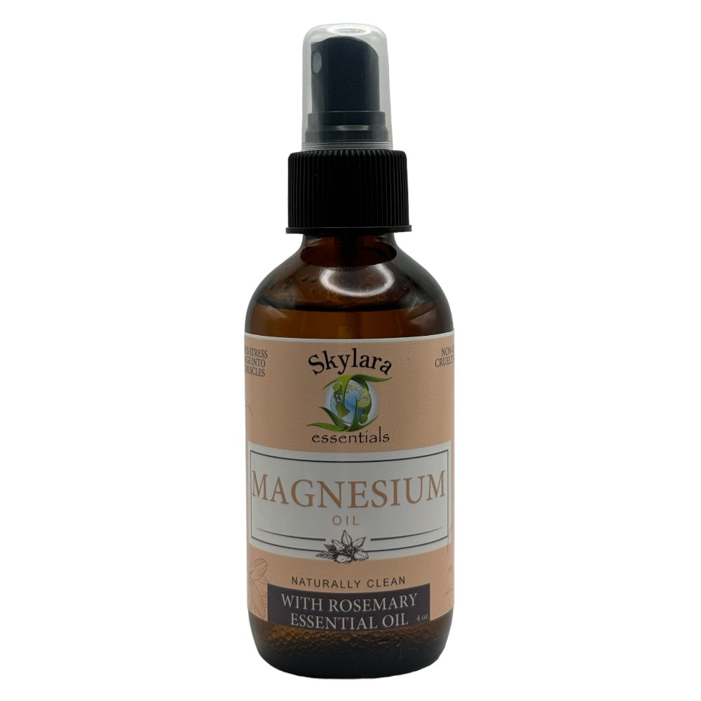 Magnesium Oil Spray On with Essential Oil 4oz