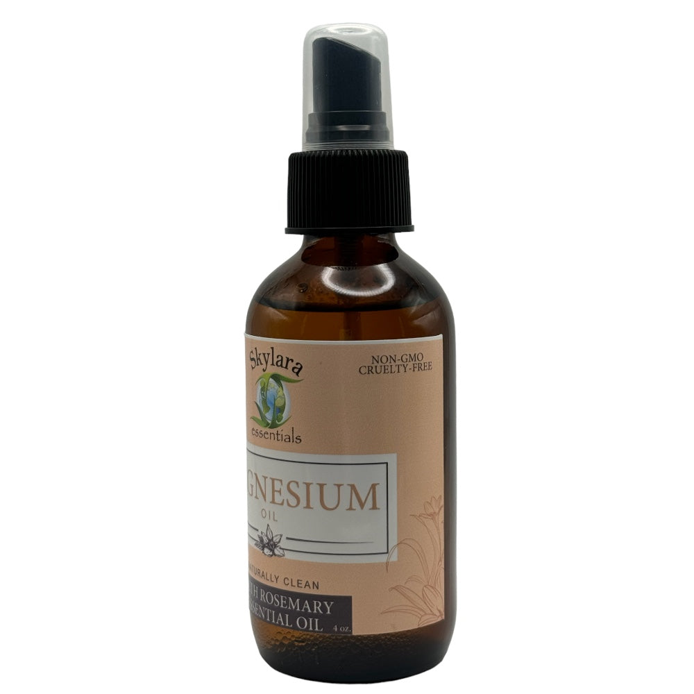 Magnesium Oil Spray On with Essential Oil 4oz