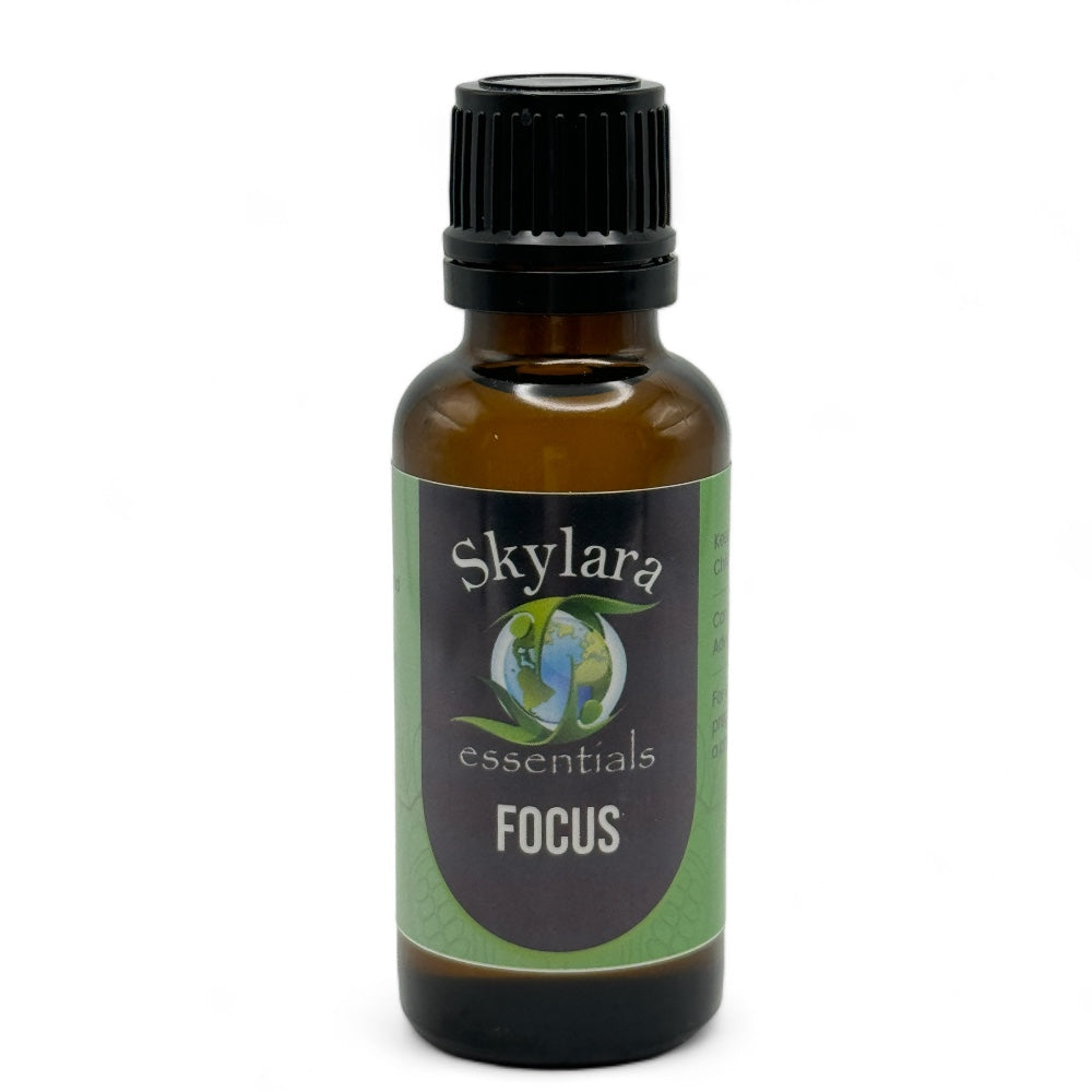 Focus - Organic Essential Oil Blend (Clarity Enhancing)