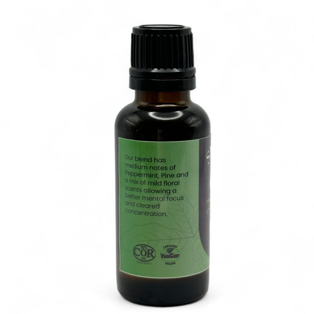 Focus - Organic Essential Oil Blend (Clarity Enhancing)
