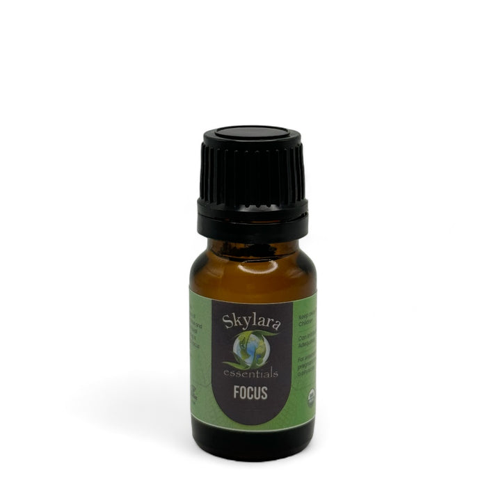 Focus - Organic Essential Oil Blend (Clarity Enhancing)