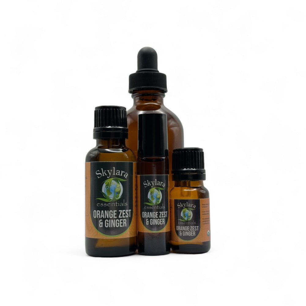 Orange Zest & Ginger Essential Oil Blend