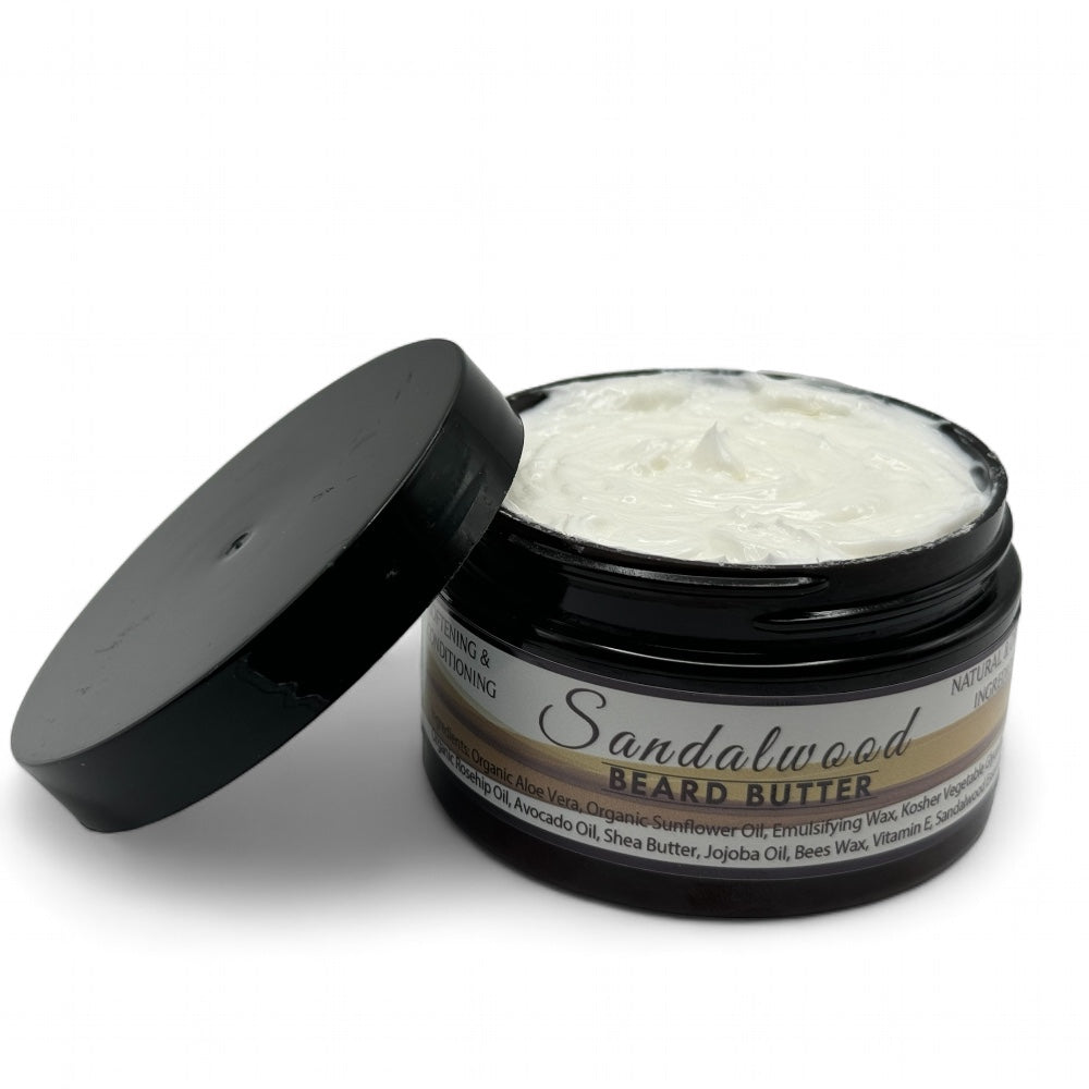 Beard Butter with Organic Sandalwood Essential Oil