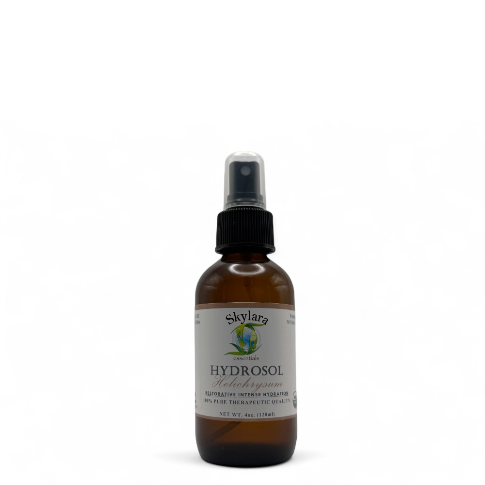 Organic Helichrysum Hydrosol 4oz.
