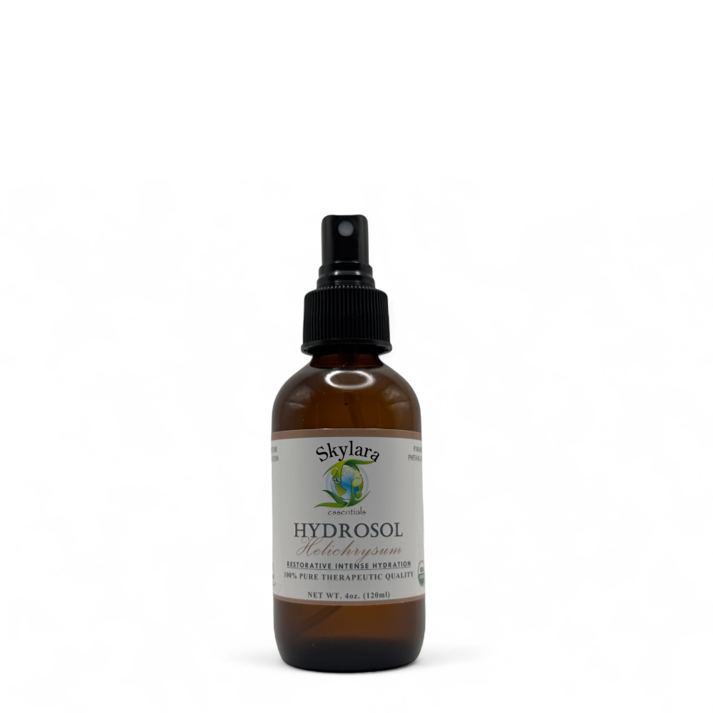 Organic Helichrysum Hydrosol 4oz.