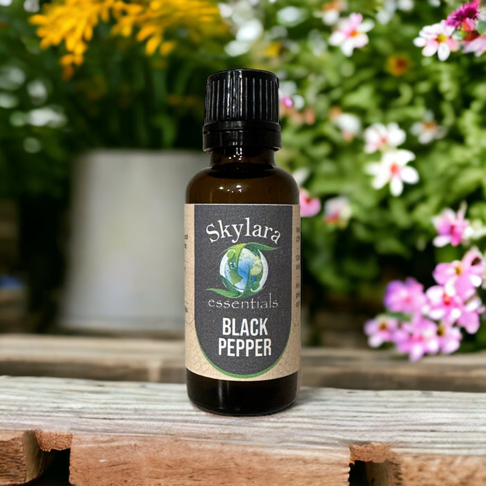 100% Pure Black Pepper Essential Oil - Free Shipping
