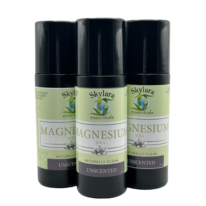 Magnesium Gel Roll-On - Targeted Relief in 3oz. Bottle