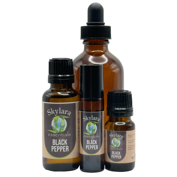 Black Pepper Essential Oil 100% Pure
