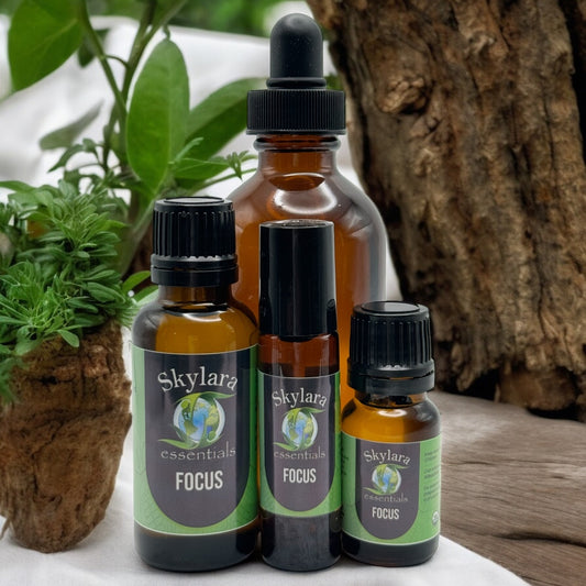 Focus - Organic Essential Oil Blend (Clarity Enhancing)