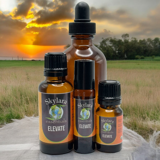 Elevate - Organic Essential Oil Blend (Energizing, Uplifting)