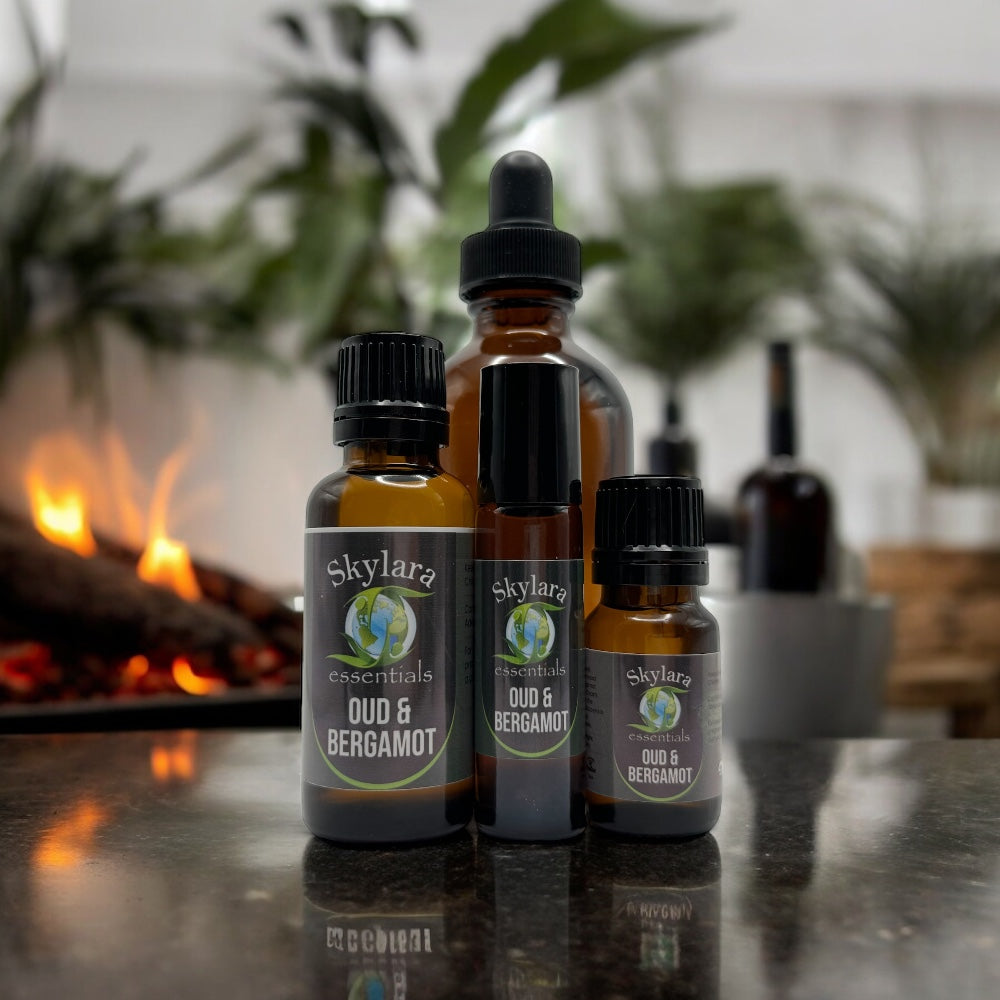 Oud & Bergamot All Natural Essential Oil Blend