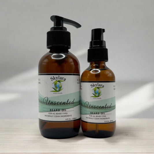 Beard Oil - Unscented & All Natural