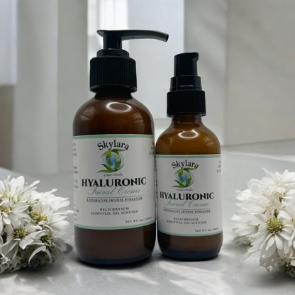 Hyaluronic Acid Face Creme with Organic Helichrysum Essential Oil