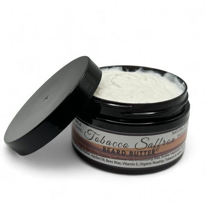 Beard Butter with Organic Tobacco & Saffron Essential Oils