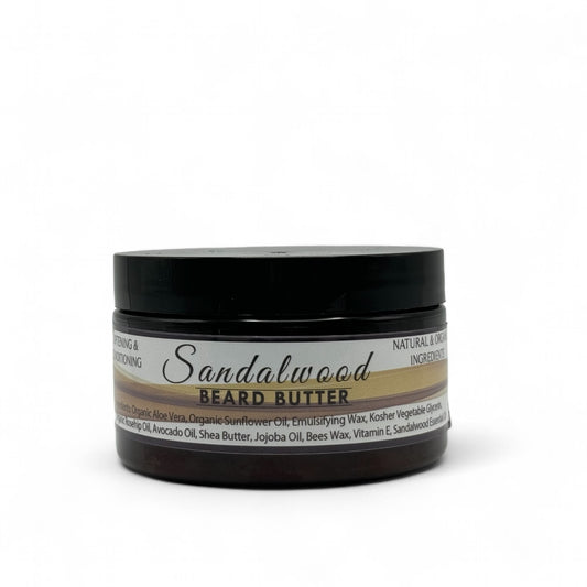 Beard Butter with Organic Sandalwood Essential Oil