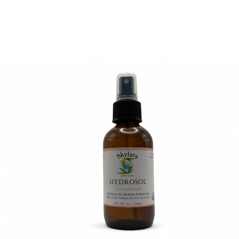 Organic Geranium Hydrosol 4oz.