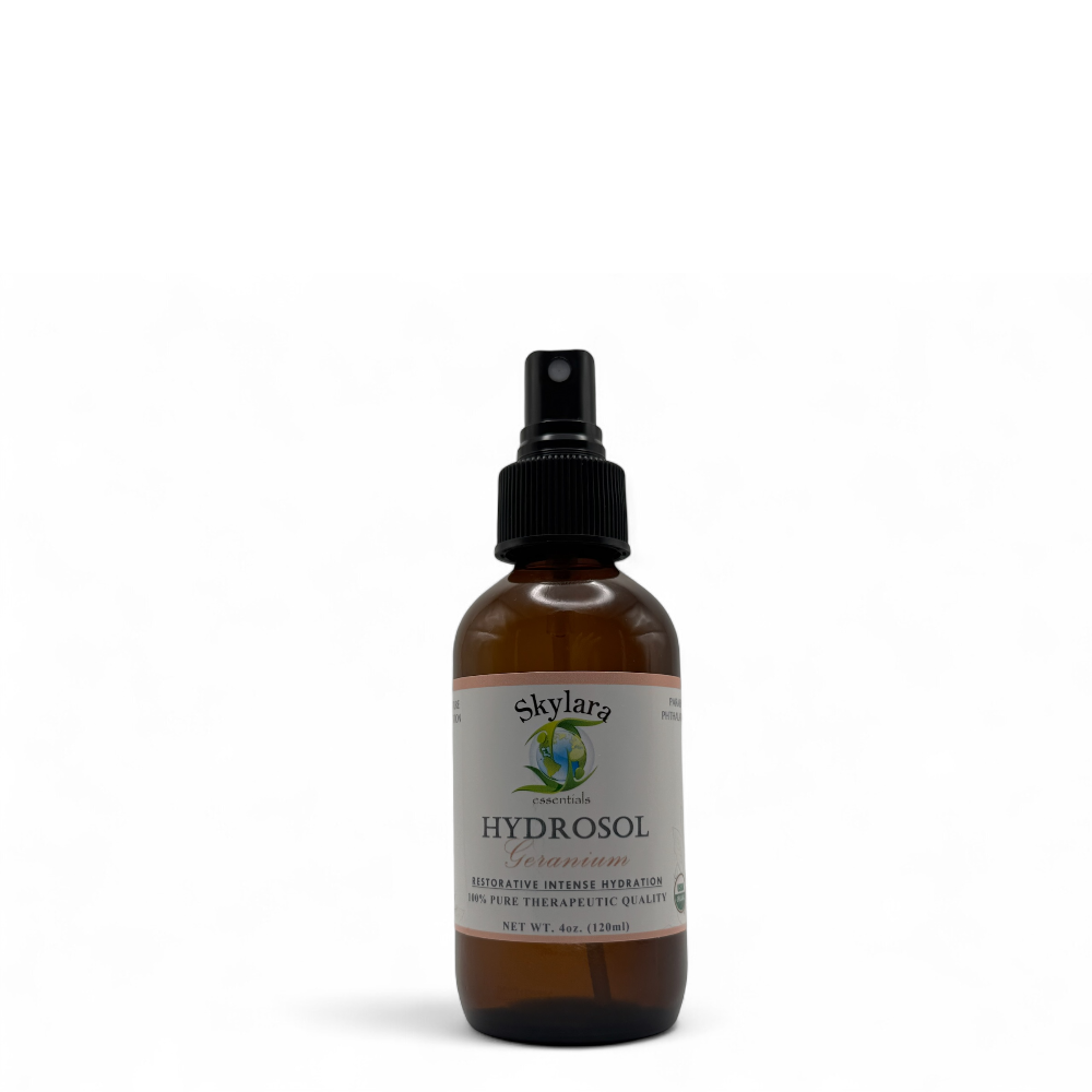 Organic Geranium Hydrosol 4oz.