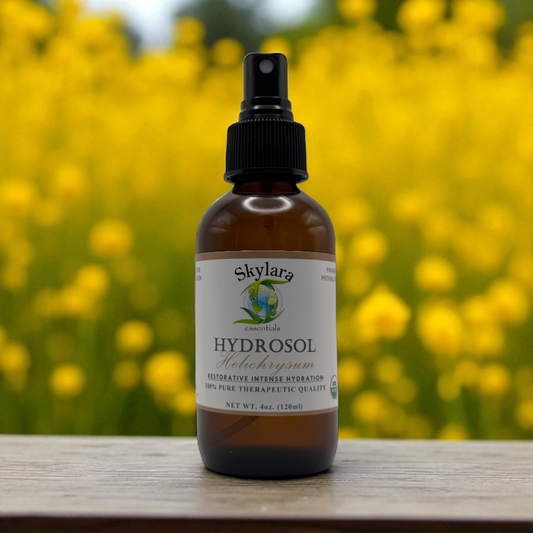 Organic Helichrysum Hydrosol 4oz.